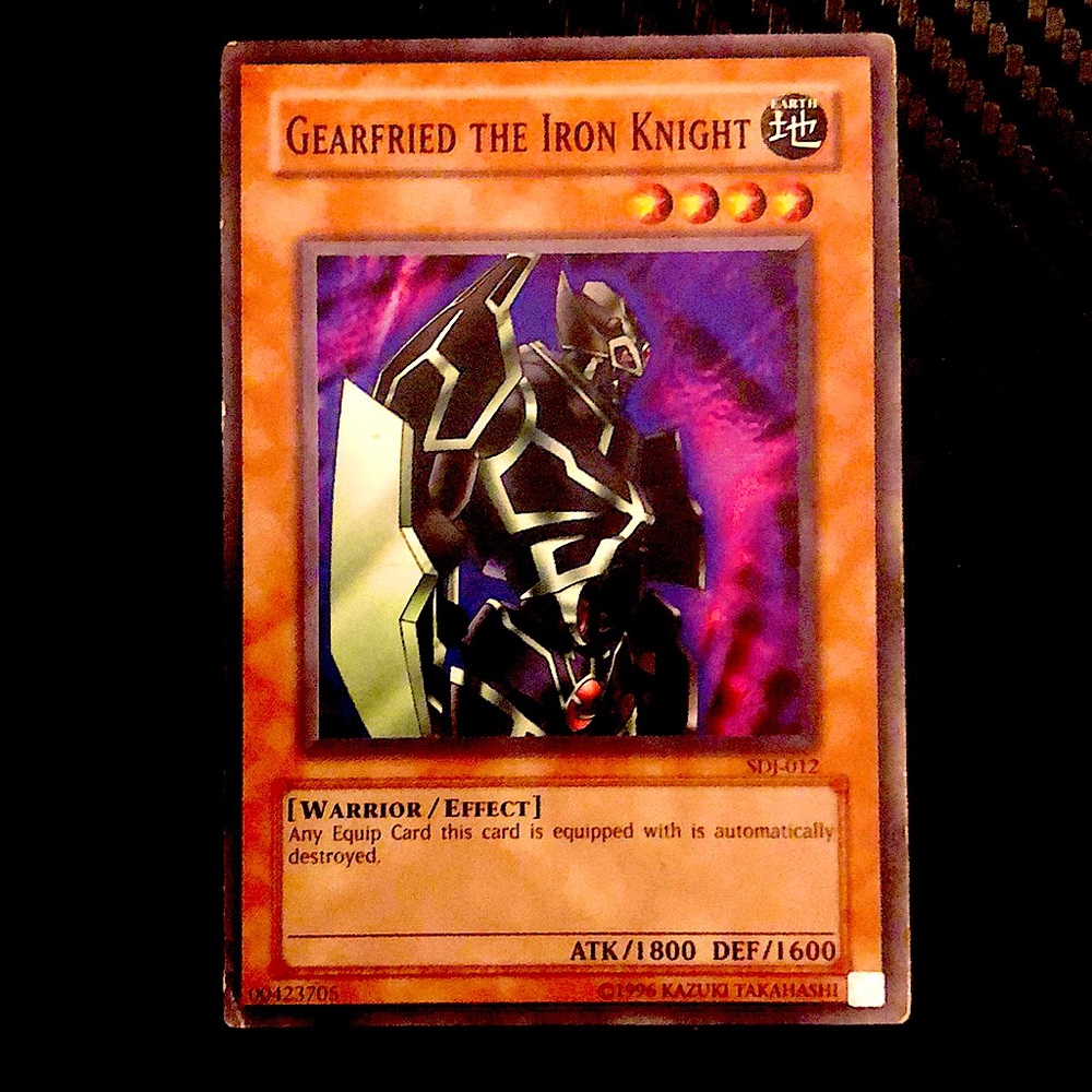 Pristine Gearfried The Iron Knight Yu-Gi-Oh!